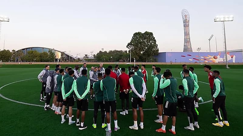 الأخضر يستأنف تحضيراته لمواجهة قيزغيزستان