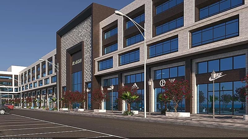 لقطات من الأعمال النهائية في مشروع بوليفارد دي وان بالمدينة المنورة.. صور