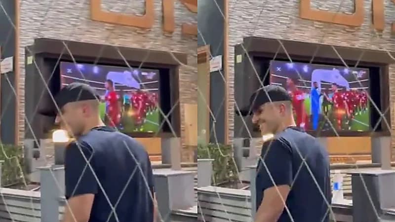 آخر ظهور لـ غروهي أثناء بدء لقاء الاتحاد والاتفاق.. فيديو