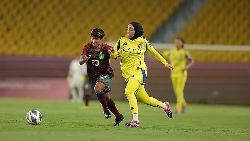 سيدات النصر يبدأن المشوار الآسيوي بالفوز