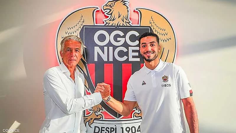 نيس يُعلن رسمياً ضم مدافع الأهلي المصري