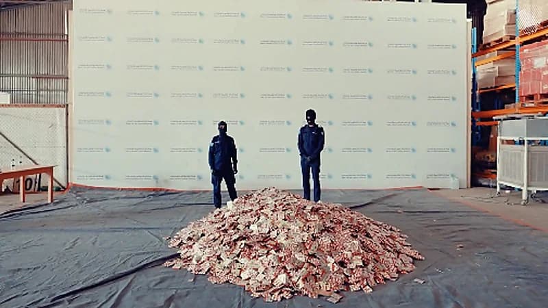 إحباط 3 محاولات لتهريب مخدرات و 645 ألف حبة محظورة.. فيديو