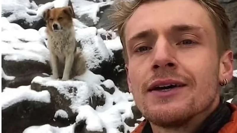 سائح ينجو من مصير مجهول فى جبال البيرو بفضل كلب ... فيديو