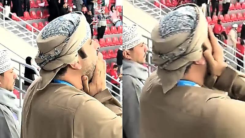 ردة فعل المعلق خليل البلوشي بعد هدف عُمان .. فيديو