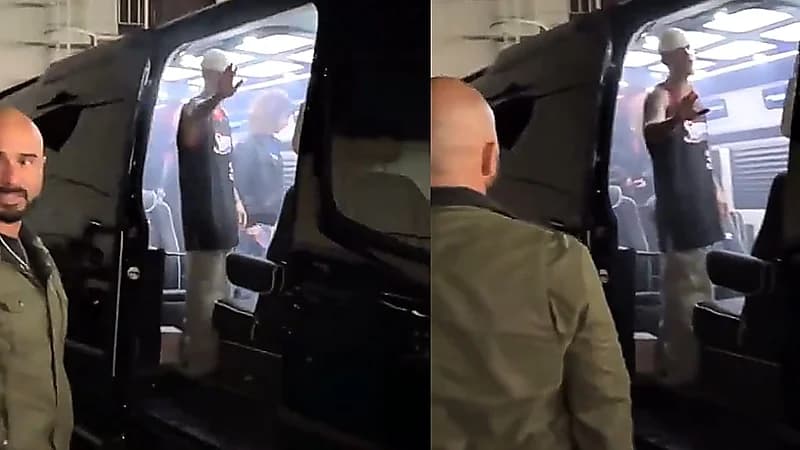 لحظة انفعال وغضب جاستن بيبر على الباباراتزي .. فيديو