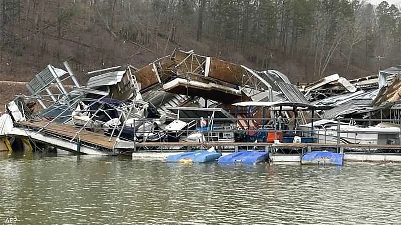اقتراب عاصفة عنيفة من ولايتي نبراسكا وأيوا.. فيديو