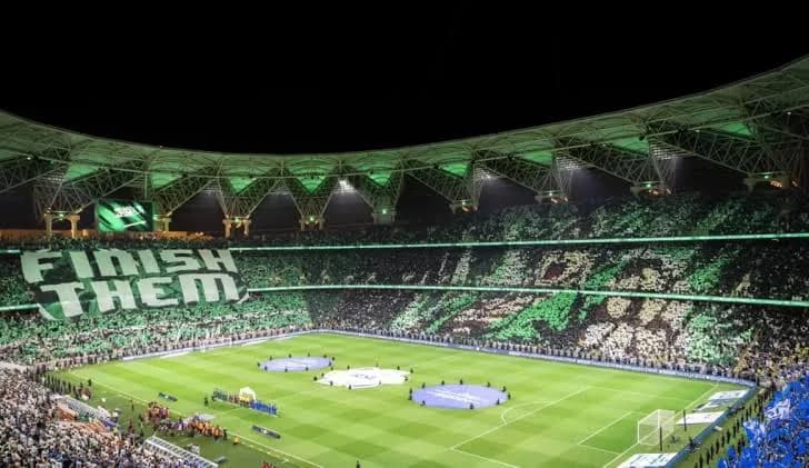 تيفو الأهلي ينتظر الضوء الأخضر من الآسيوي قبل موقعة بوريرام