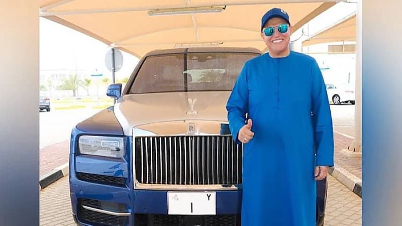 السجن 5 سنوات لملياردير هندي أنفق 100 مليون درهم على لوحات سياراته
