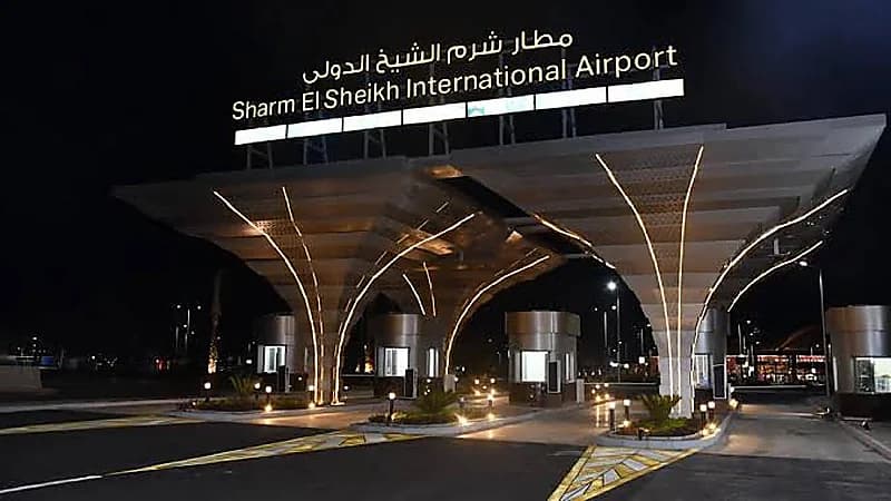 وفاة راكبة كازاخستانية وإصابة اثنتين في حادث بمطار شرم الشيخ الدولي