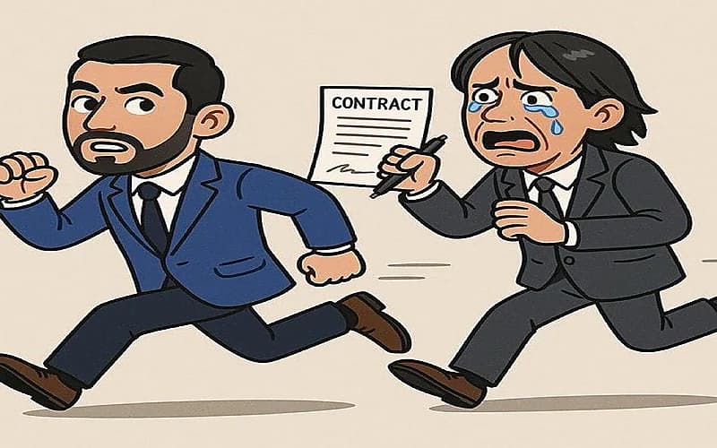 الصحافة الإيطالية تتهكم على انزاغي وبن نافل