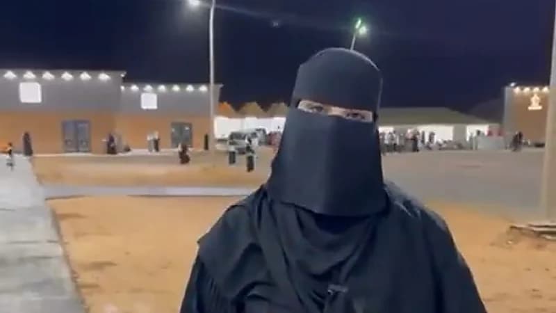 فتاة من الجوف تقطع 200 كيلومتر يوميًا لخدمة الحجاج.. فيديو