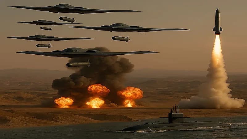 فجر النار: قاذفات وغواصة وصواريخ تطيح بالبرنامج النووي الإيراني