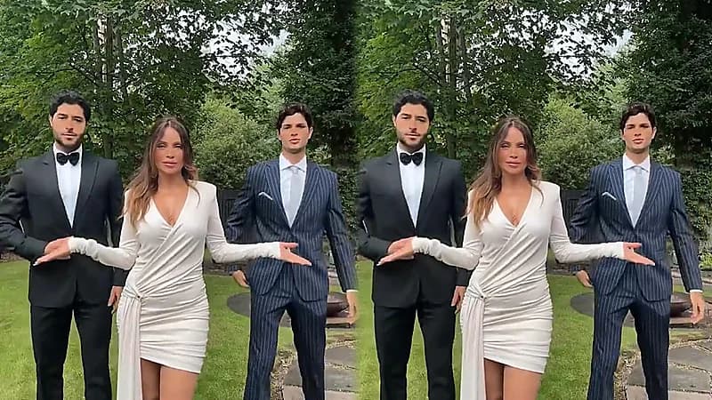 زوجة راغب علامة تخطف الانتباه بشبابها اللافت رفقة أبنائها..فيديو