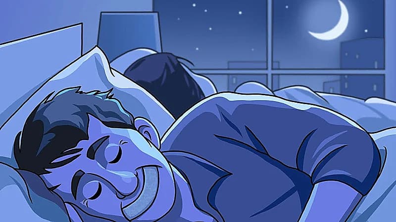 باهمام يحذر من استخدام لاصقات الفم أثناء النوم : تؤدي للوفاة