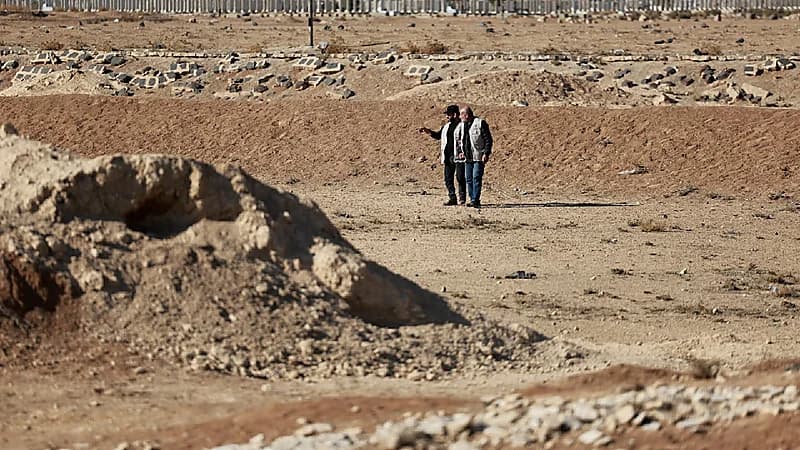 اكتشاف المقبرة الجماعية الـ39 في سوريا بريف دمشق