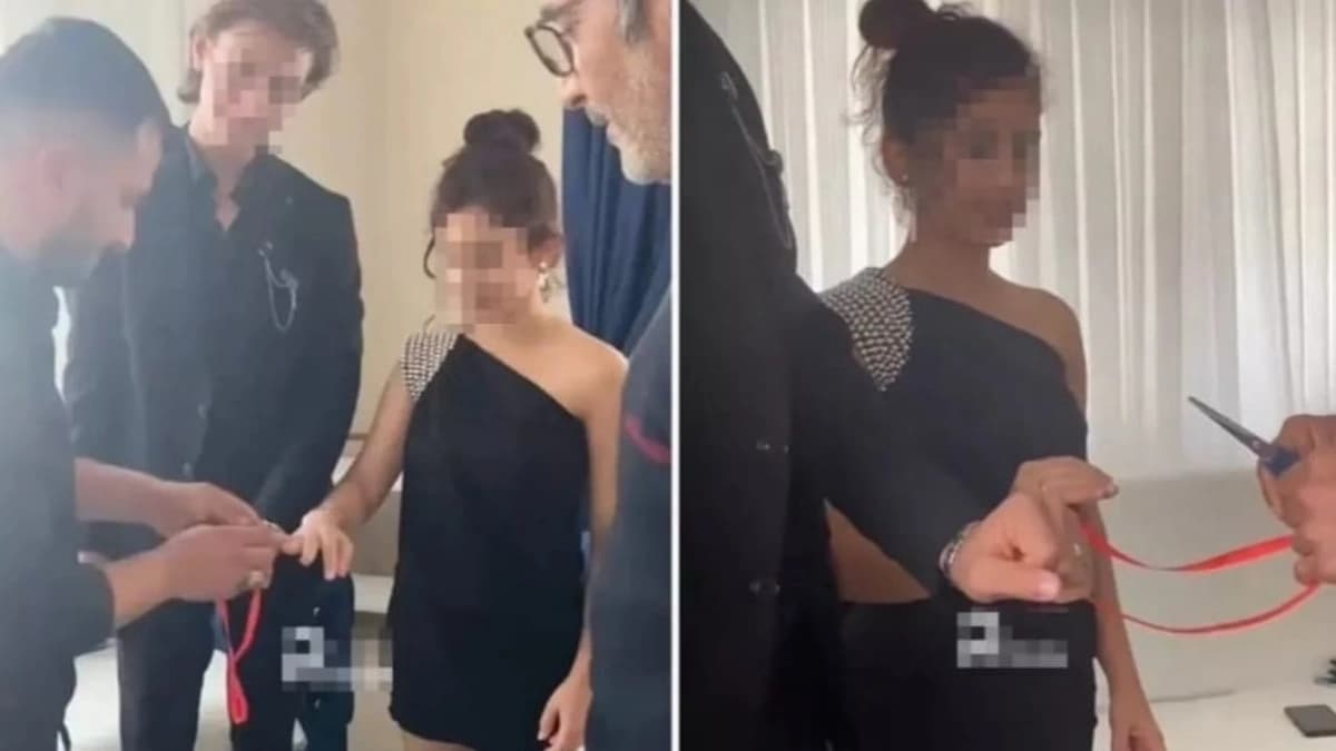 جدل واسع في تركيا بعد انتشار مقطع لخطوبة طفلين  .. فيديو