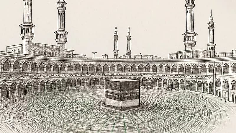 البريد يصدر طابعًا تذكاريًا وبطاقة بريدية لموسم حج 1446هـ