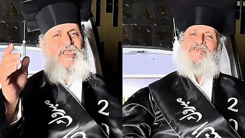 فرحة عارمة لمسن عربي بعد تخرجه من الجامعة .. فيديو