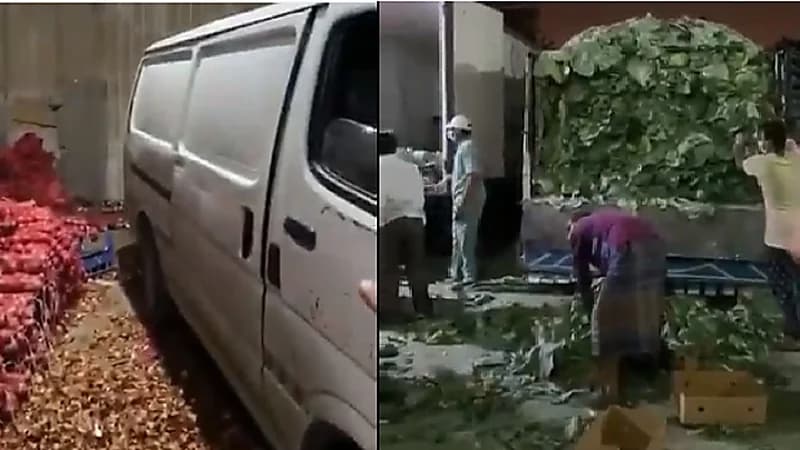 بالفيديو.. "أمانة الرياض" تضبط كميات ضخمة من الخضراوات مجهولة المصدر