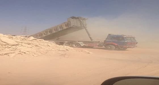 أمانة الرياض تحجز على 14 مُعدة لرمي المخلفات