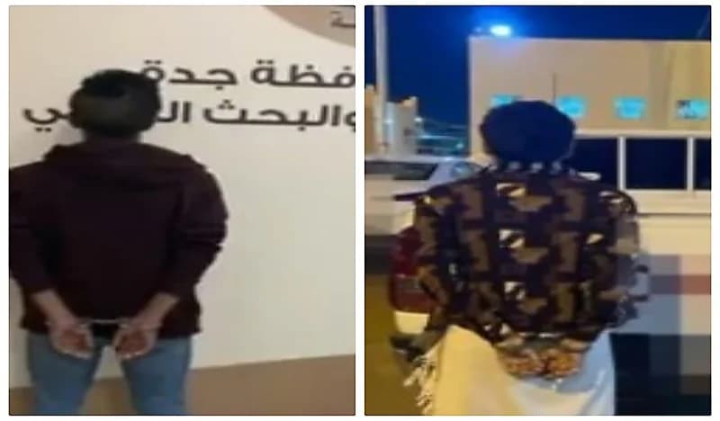 شاهد.. سقوط مجرمين في قبضة رجال الأمن