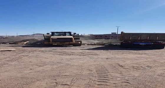 إزالة تعدي بالعوالي بمساحة 9235 م2