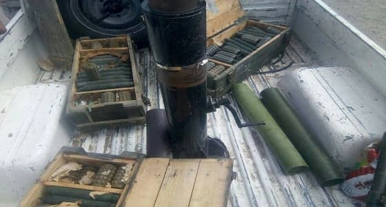 ضبط سيارة محملة بالذخائر والقذائف متجهة إلى أبين باليمن