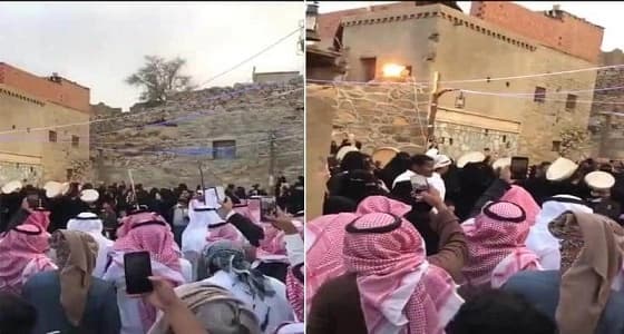 تعليق ناري لمحافظ بلجرشي على فيديو اللعب النسائي في مهرجان سوق السبت