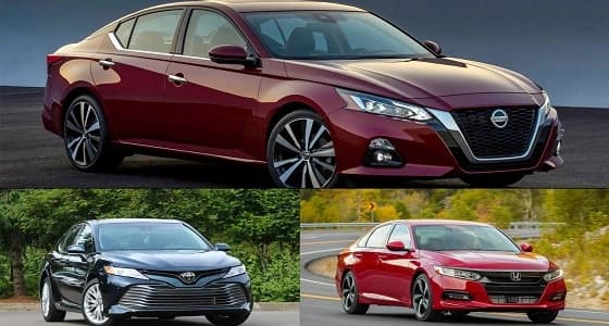 بالصور.. مقارنة بين صانعات السيارات اليابانية الثلاثة " تويوتا - هوندا و نيسان "