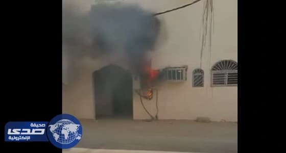 بالفيديو.. ارتفاع درجات الحرارة يحرق عداد كهرباء
