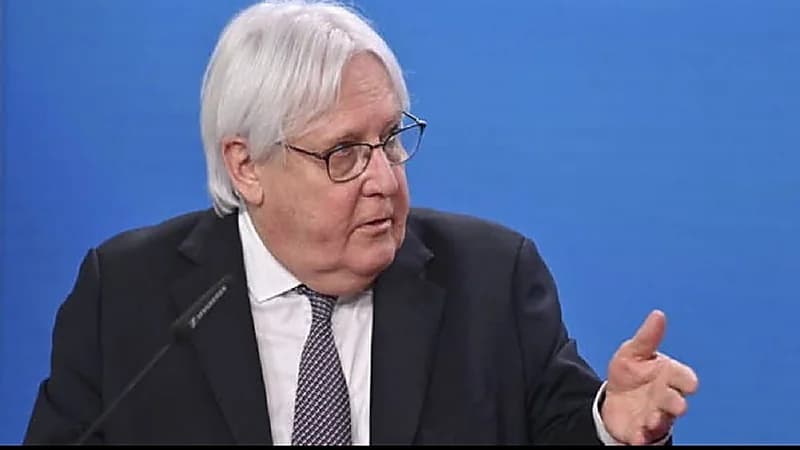 غريفيثس يرحب بتصريحات ولي العهد حول وقف النار باليمن