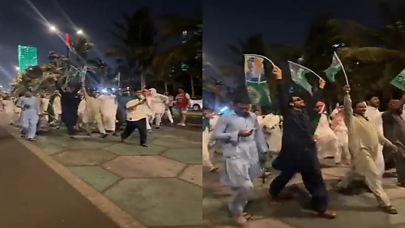 مقيمون باكستانيون يحتفلون باليوم الوطني في كورنيش جدة.. فيديو