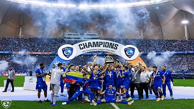الهلال يتصدر تصنيف أفضل 5 أندية آسيوية في آخر 20 عام