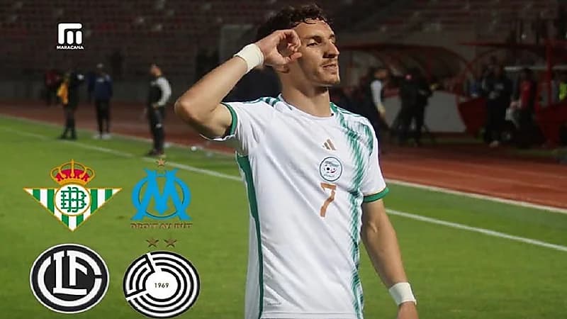 بيتيس وأولمبيك مارسيليا يتابعان هداف البطولة الجزائرية عادل بولبينة