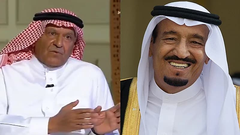 بالفيديو.. ردة فعل الملك سلمان بعدما منعه حارس أمن من ركوب المصعد