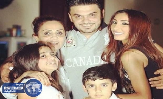 بالصورة.. محمد الترك يٌعايد ابنه عبدالله وطليقته مني الساير ترُد